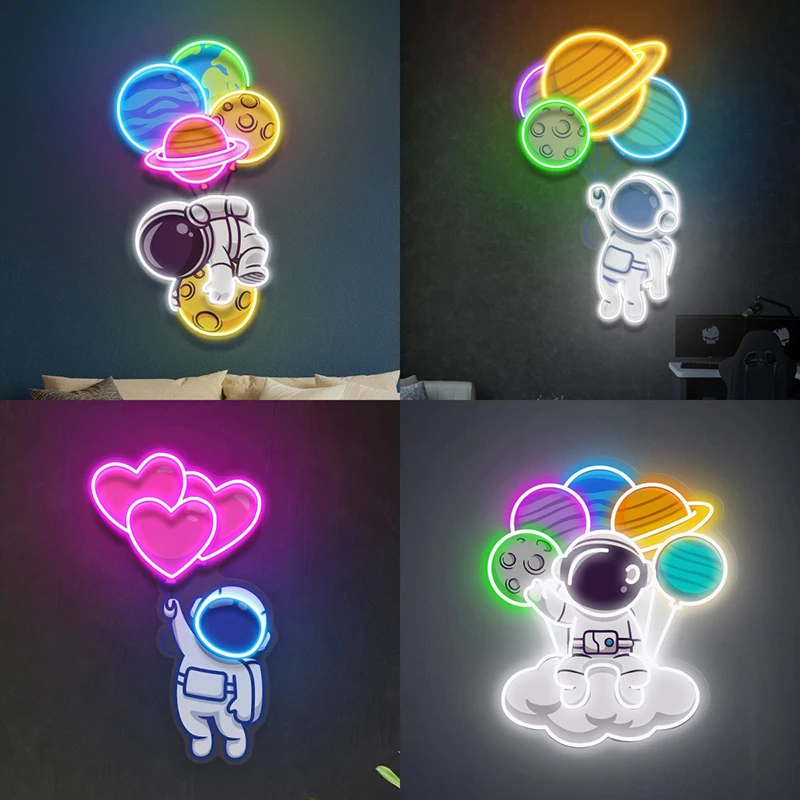 Neon Sign Astronaut Led Light Custom Bedroom Game Room Decor Home Wall Art Decoration Neon Signs Personalized Birthday Gifts
Neon Sign Astronaut Led Light Custom Bedroom Game Room Decor Home Wall Art Decoration Neon Signs Personalized Birthday Gifts