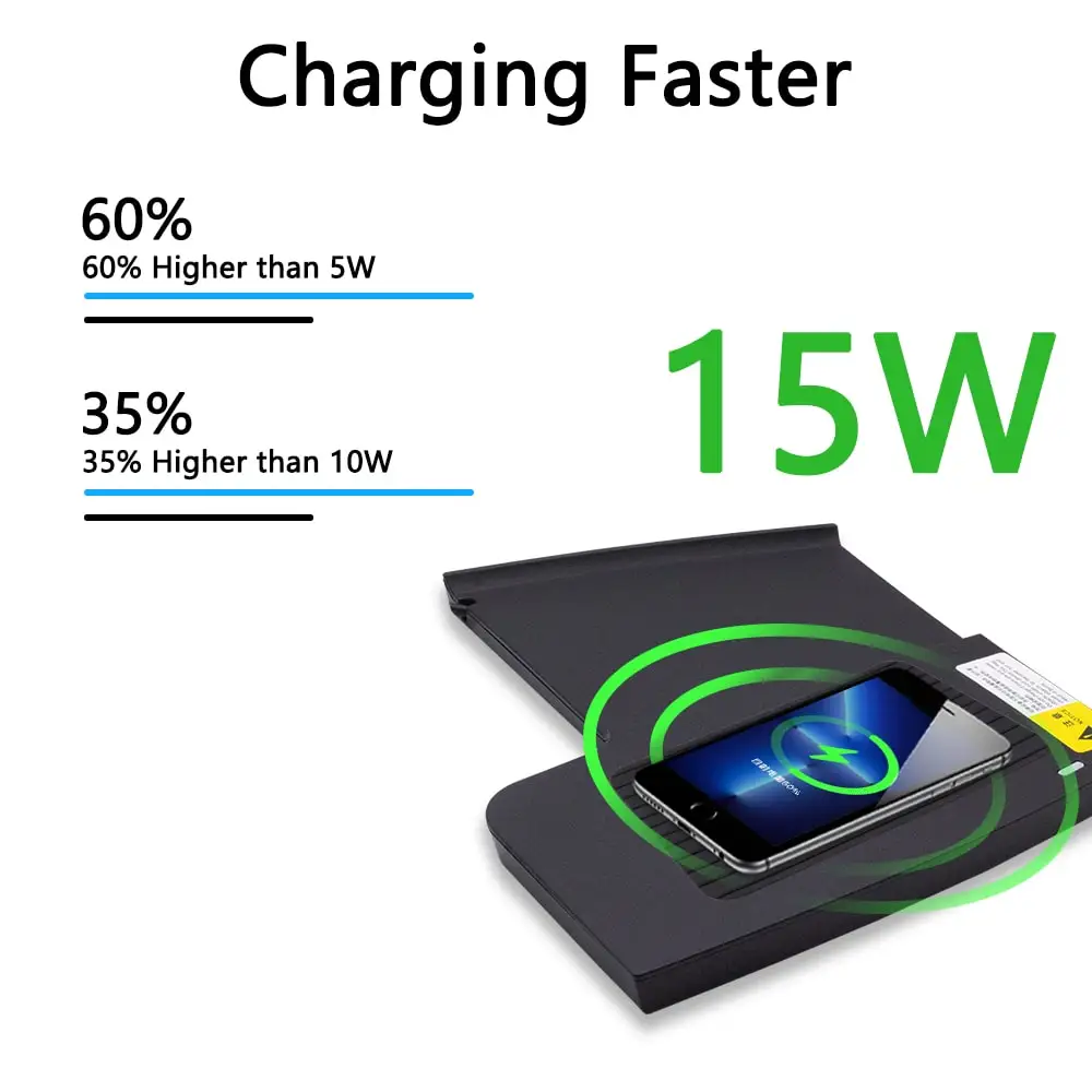 Car Central Console Qi Wireless Charger 15W Fast Charger For Focus Wireless Phone Holder Panel
Car Central Console Qi Wireless Charger 15W Fast Charger For Focus Wireless Phone Holder Panel