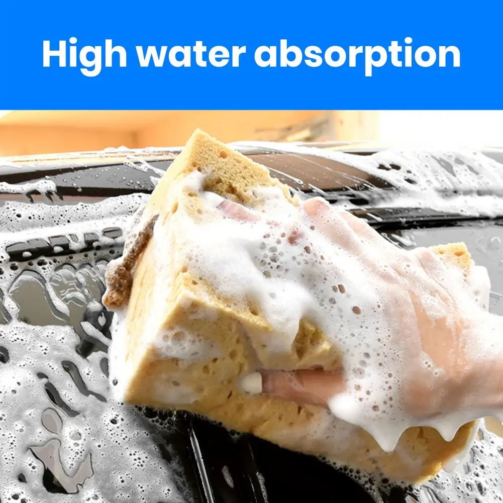 

Car Wash Sponge Super Water Absorbent Car Honeycomb Wash Sponge for Soft Auto Waxing Premium Coral Vehicle Accessories Porous