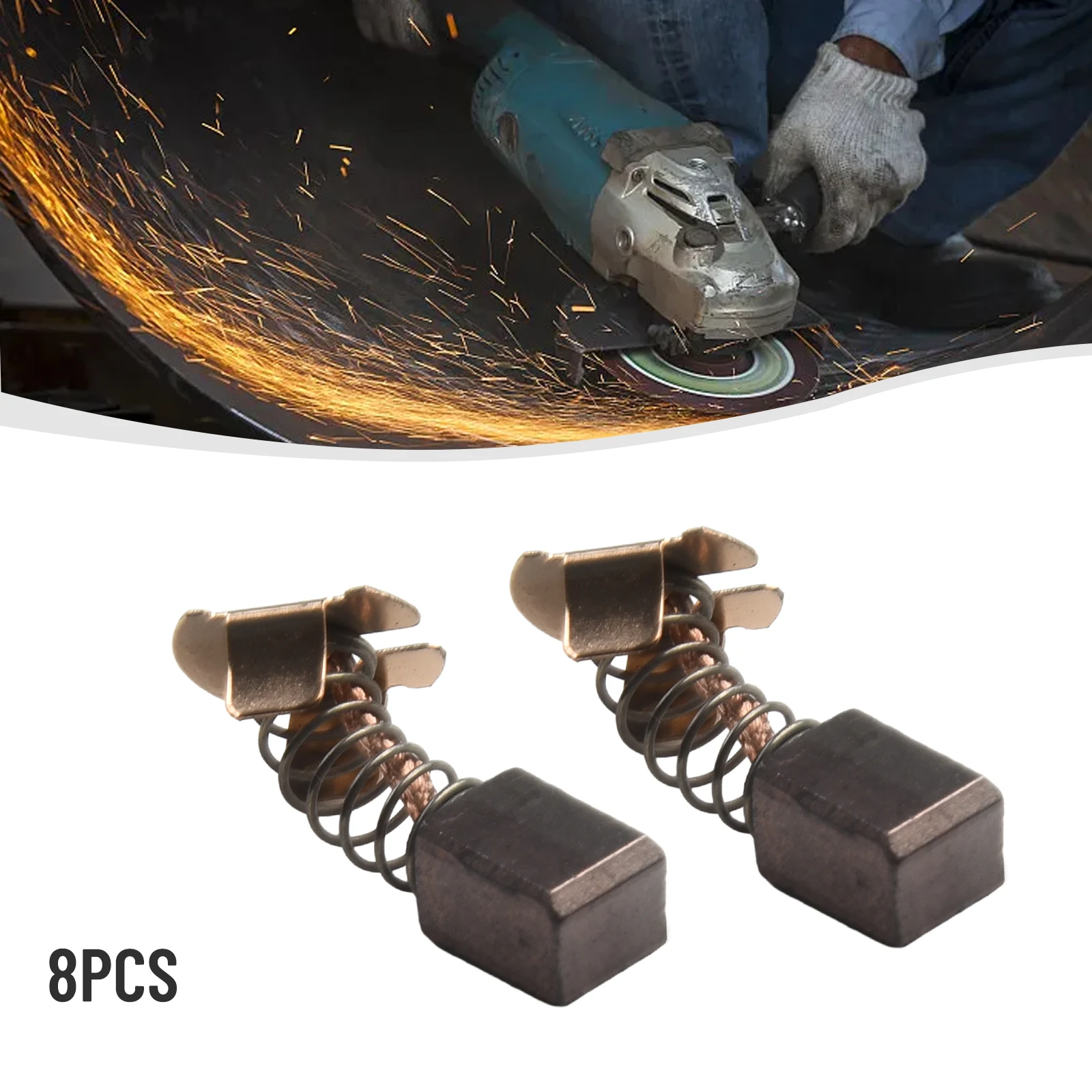 8PCS CB430 Carbon Motor Brushes For Makita 18V LXT Angle Grinder BHR200 DGA452 191971-3 Replacement Part For Electric Tools
8PCS CB430 Carbon Motor Brushes For Makita 18V LXT Angle Grinder BHR200 DGA452 191971-3 Replacement Part For Electric Tools