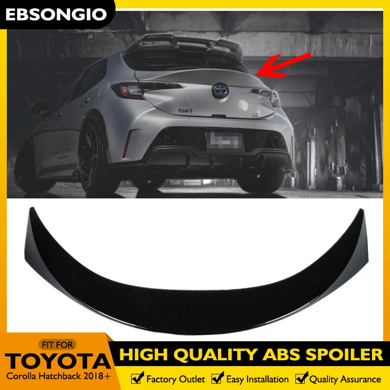 Автомобильный задний спойлер, удлинитель для крыла для Toyota, новинка, хэтчбек Corolla 2018 +, задний спойлер среднего размера для багажника, крыло для губ
Автомобильный задний спойлер, удлинитель для крыла для Toyota, новинка, хэтчбек Corolla 2018 +, задний спойлер среднего размера для багажника, крыло для губ