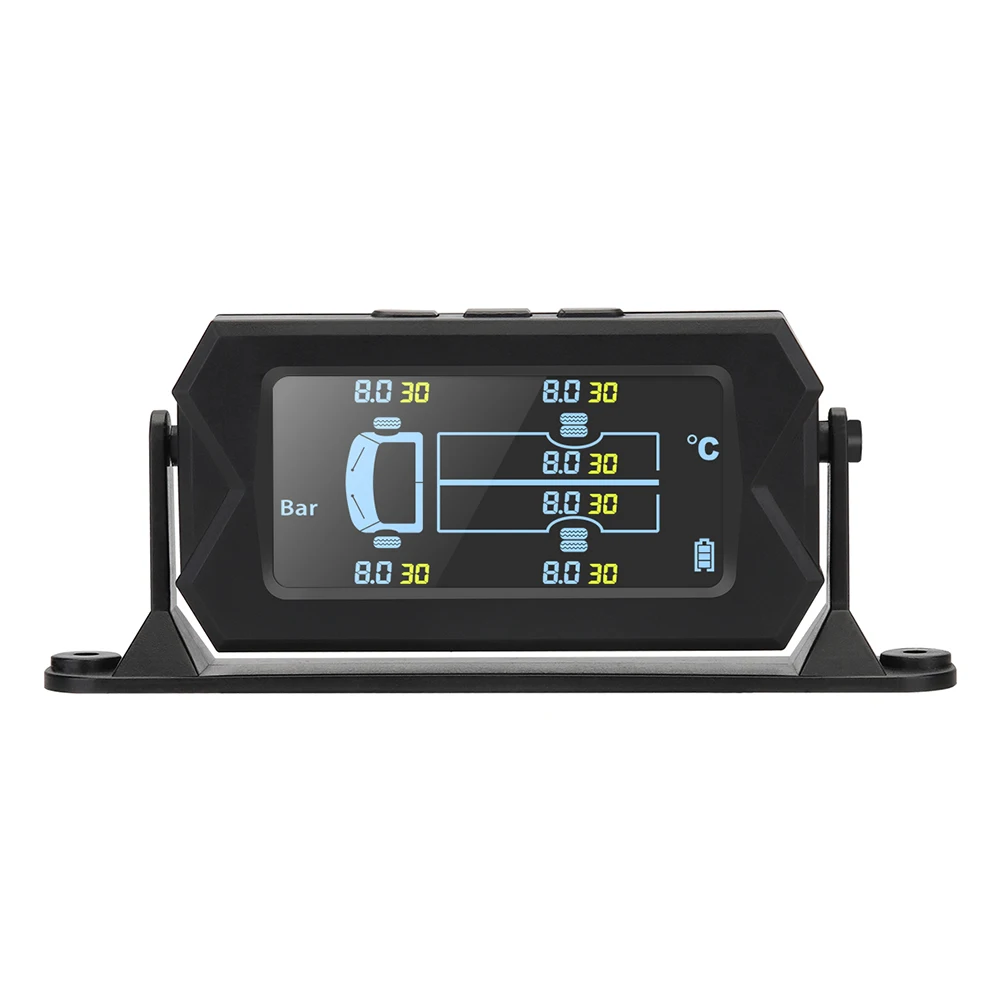 TPMS6 Tire Pressure Monitoring System for 6 Wheel Trucks Portable Carrying Wide Detection Range Digital Display
TPMS6 Tire Pressure Monitoring System for 6 Wheel Trucks Portable Carrying Wide Detection Range Digital Display