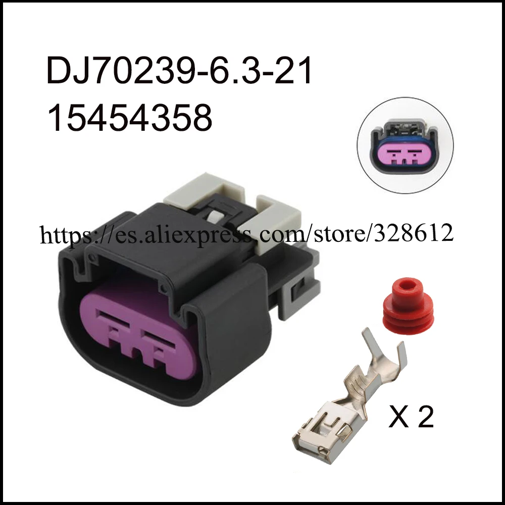 100set 15454358 DJ70239-6.3-21 car wire Waterproof female cable connector 2 pin automotive Plug socket Includes terminal seal
100set 15454358 DJ70239-6.3-21 car wire Waterproof female cable connector 2 pin automotive Plug socket Includes terminal seal