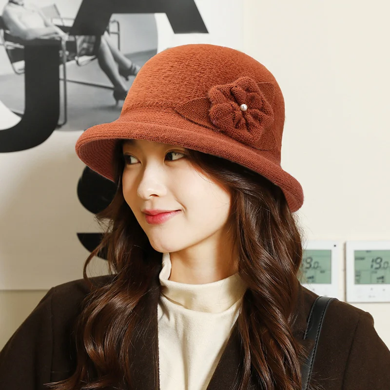 Fedoras Felt Hats For Women Female Winter Australia Wool Vintage Floral Womens Fashion French Bowler Sombrero Fedora Wool Hat
Fedoras Felt Hats For Women Female Winter Australia Wool Vintage Floral Womens Fashion French Bowler Sombrero Fedora Wool Hat