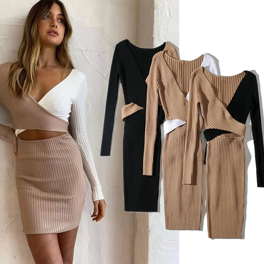 Dave&Di Blogger France Style Color Matching Overlapping Hollow Out Sexy Sheath Knitted Dress Women 2022 Ins Fashion Dress
Dave&Di Blogger France Style Color Matching Overlapping Hollow Out Sexy Sheath Knitted Dress Women 2022 Ins Fashion Dress