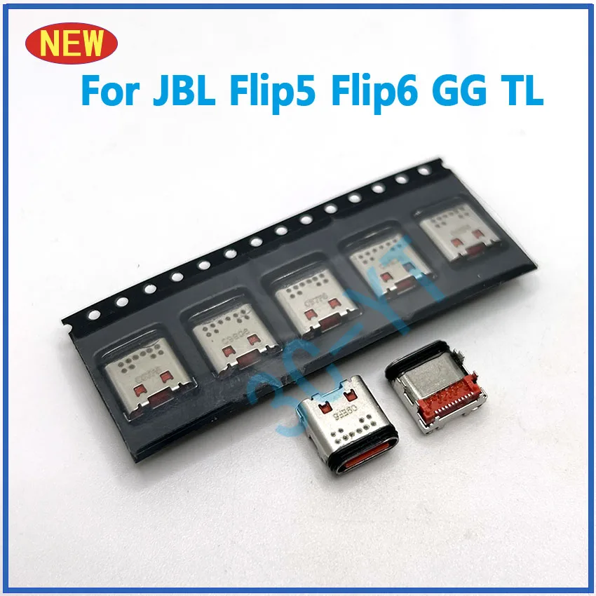 

1-10PCS For JBL Flip 5 Flip6 GG TL Charge 5 Go 3 Bluetooth Speaker USB Type C Micro USB Charging Port Jack Socket Connector