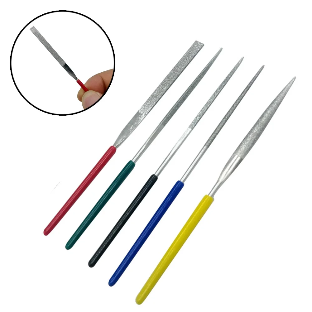 5Pcs/Set Small Files Needle 2x100mm Mini Needle File Kit Pocket Files DIY Woodworking Hand Tools Accessories
5Pcs/Set Small Files Needle 2x100mm Mini Needle File Kit Pocket Files DIY Woodworking Hand Tools Accessories