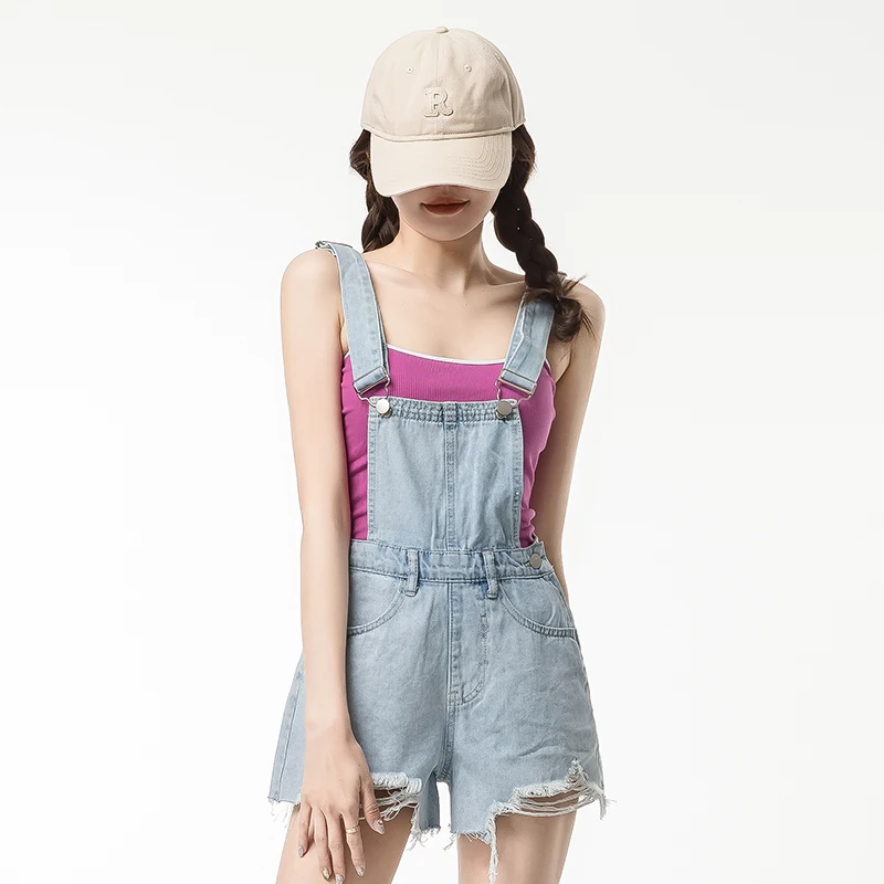 Retro Blue Pink Short Jeans Rompers Jumpsuit For Women Casual Summer 2023 Korean Clothing Y2k Female Denim Overalls Playsuits
Retro Blue Pink Short Jeans Rompers Jumpsuit For Women Casual Summer 2023 Korean Clothing Y2k Female Denim Overalls Playsuits