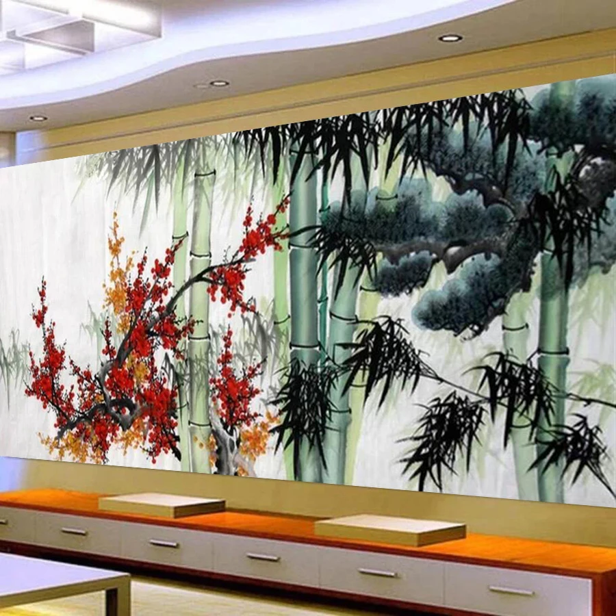 Fullcang Diy Big Size Abstract Bamboo Plum Blossom Diamond Painting Complete Kits Full Mosaic Embroidery Landscape Picture
Fullcang Diy Big Size Abstract Bamboo Plum Blossom Diamond Painting Complete Kits Full Mosaic Embroidery Landscape Picture