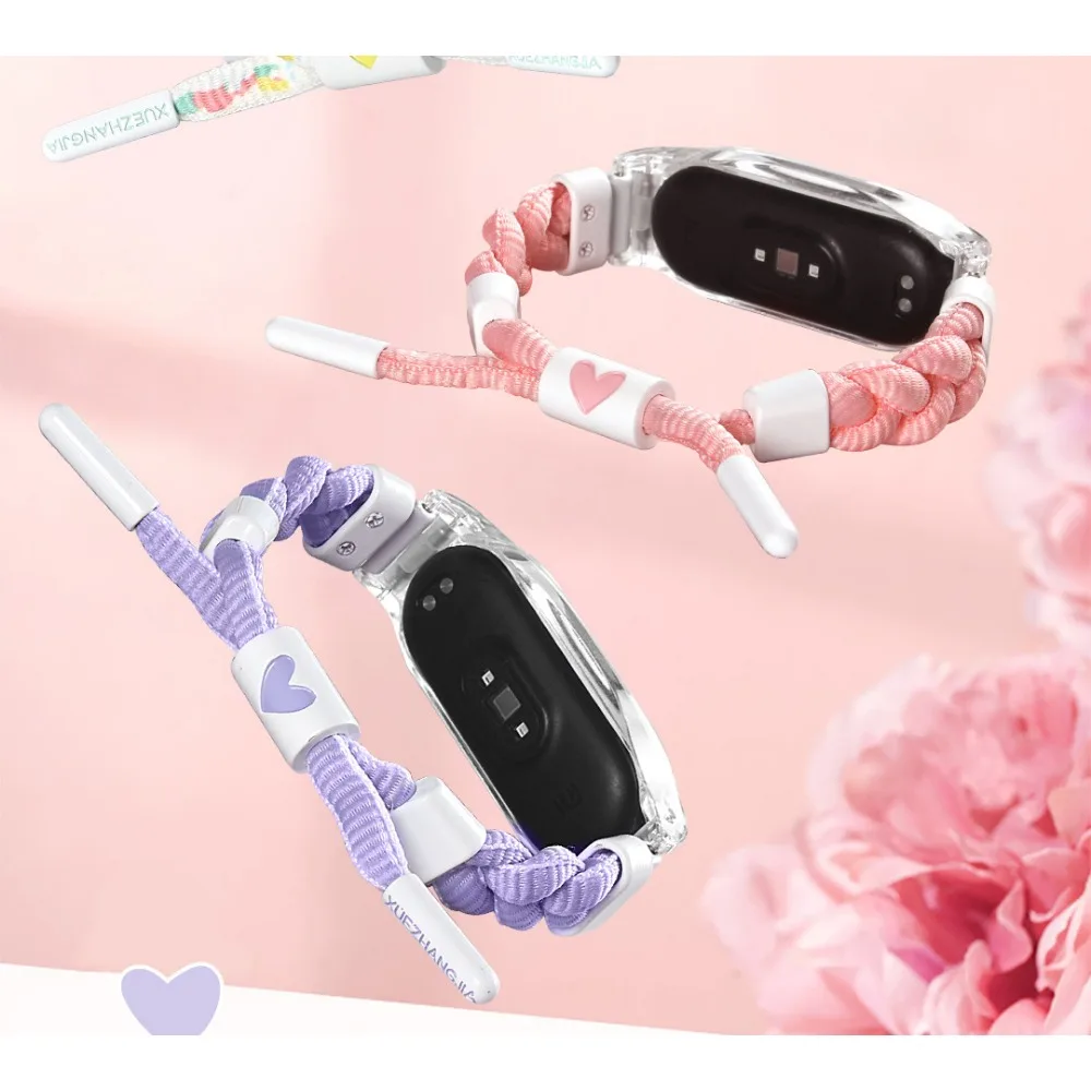 Watch Bands Applicable To Xiaomi Bracelet 8 straps Woven Nylon Millet 7/6/5/4/3 Wire Strap NFC Version 애플워치 스트랩 
Watch Bands Applicable To Xiaomi Bracelet 8 straps Woven Nylon Millet 7/6/5/4/3 Wire Strap NFC Version 애플워치 스트랩