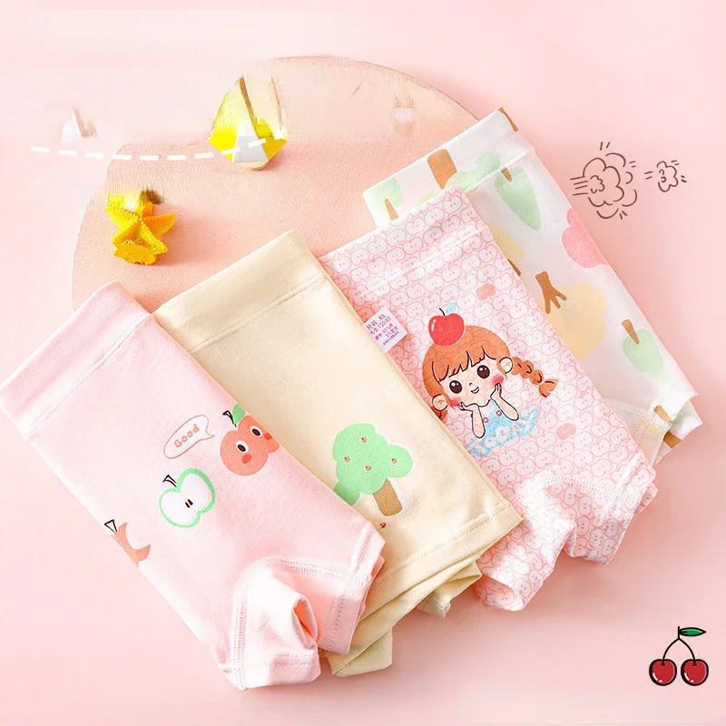 Girls Safety Panties Kids Cotton Children Underwear Children's Briefs Cartoon Beach Short Solid color For 2-14 Years Old 4pcs
Girls Safety Panties Kids Cotton Children Underwear Children's Briefs Cartoon Beach Short Solid color For 2-14 Years Old 4pcs