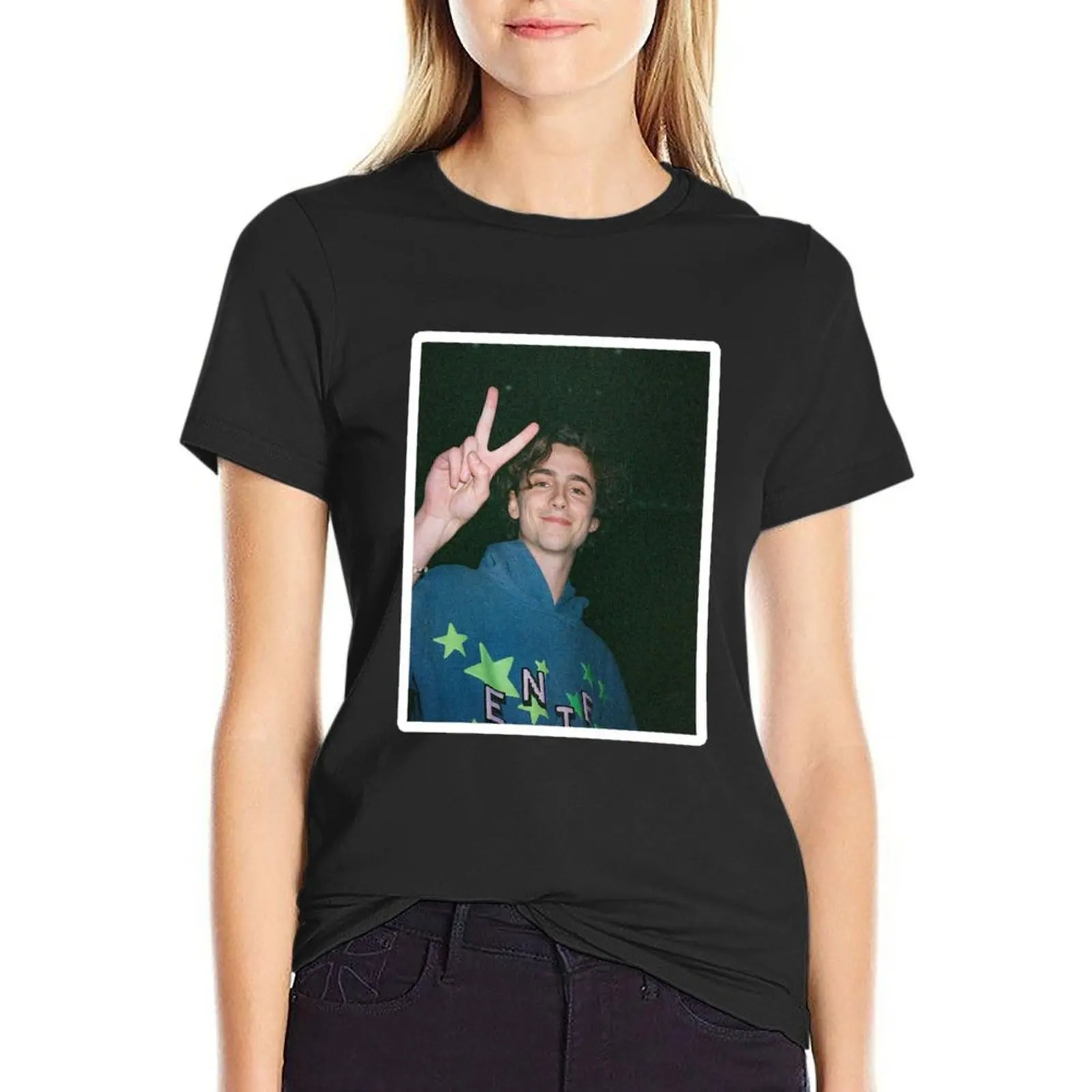 timothee chalamet T-shirt tees cute tops anime clothes Women tops
timothee chalamet T-shirt tees cute tops anime clothes Women tops