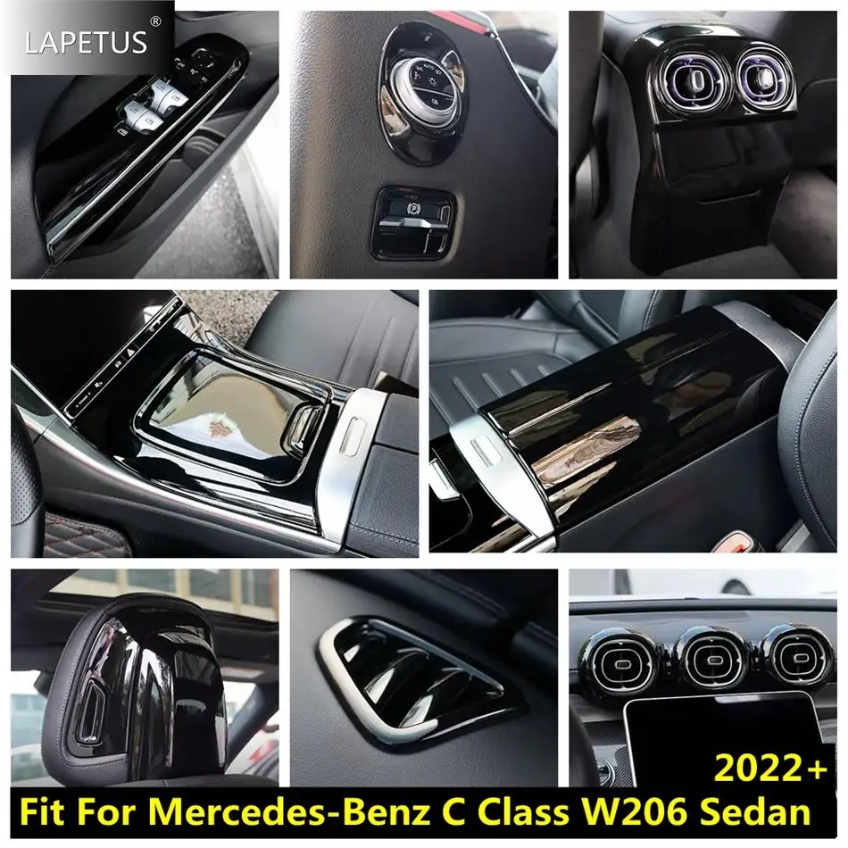Car Accessories Gear Shift Panel / Head Lights / Air AC Outlet Cover Trim For Mercedes-Benz C Class W206 Sedan 2022 2023 Black
Car Accessories Gear Shift Panel / Head Lights / Air AC Outlet Cover Trim For Mercedes-Benz C Class W206 Sedan 2022 2023 Black