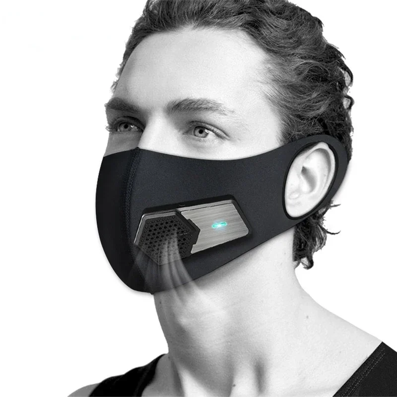 Rsenr R11 Wearable Air Purifier Face Mask with Mini Air Filters and Rechargeable Battery for Cycling Running Outdoor Sporting
Rsenr R11 Wearable Air Purifier Face Mask with Mini Air Filters and Rechargeable Battery for Cycling Running Outdoor Sporting
