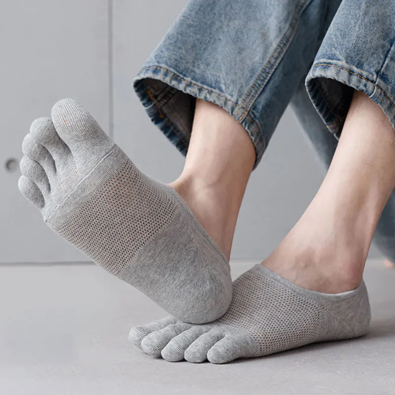 Man Slipper Toe Socks Mesh Hollow No Show Socks Sweat-absorbing Boat Sock Ankle Short Socks Cotton Breathable Five Finger Socks
Man Slipper Toe Socks Mesh Hollow No Show Socks Sweat-absorbing Boat Sock Ankle Short Socks Cotton Breathable Five Finger Socks