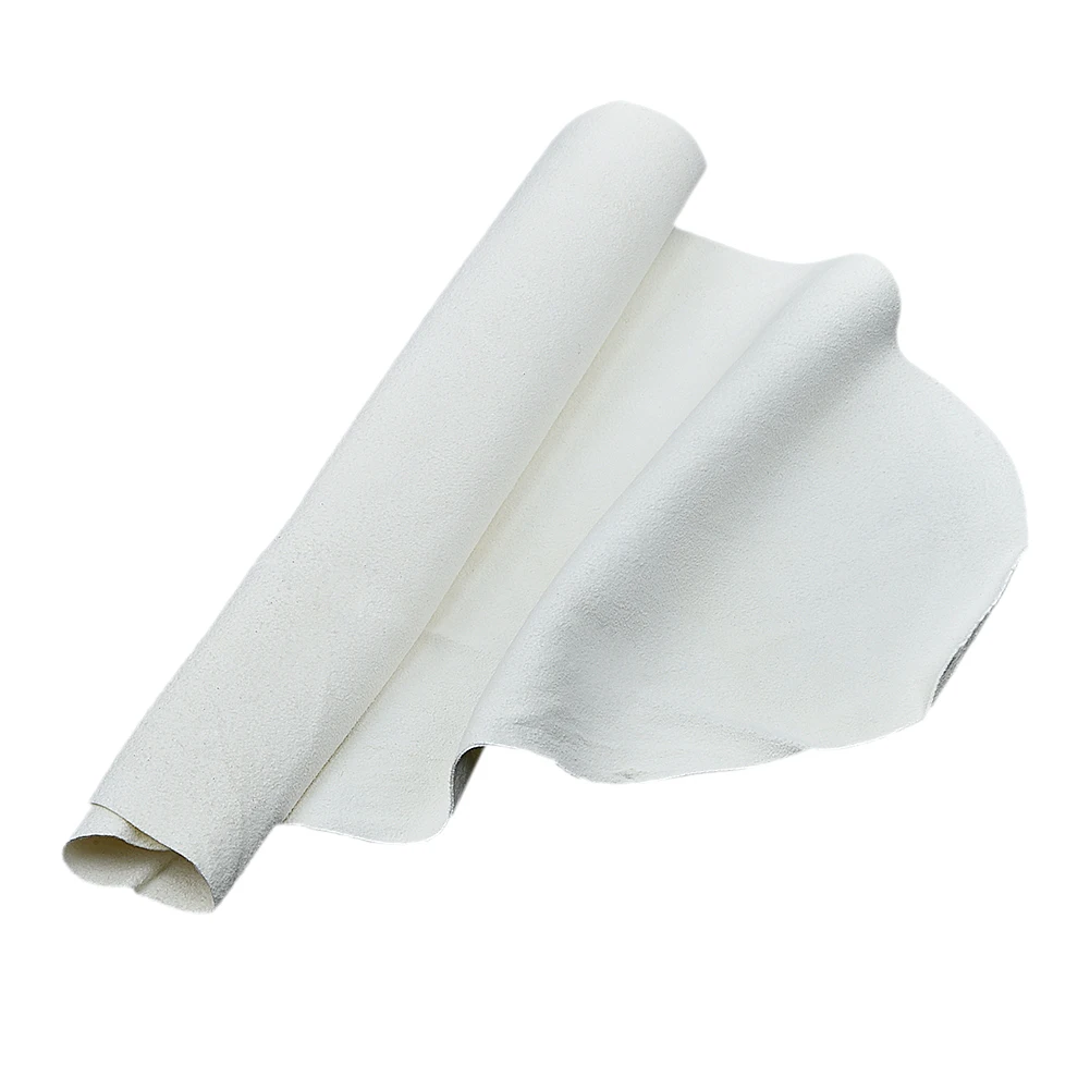 

Brand New Towel Drying Washing Cloth Casement For Cleaning Paint Surfaces Natural Silverware Soft Thick White 1pcs