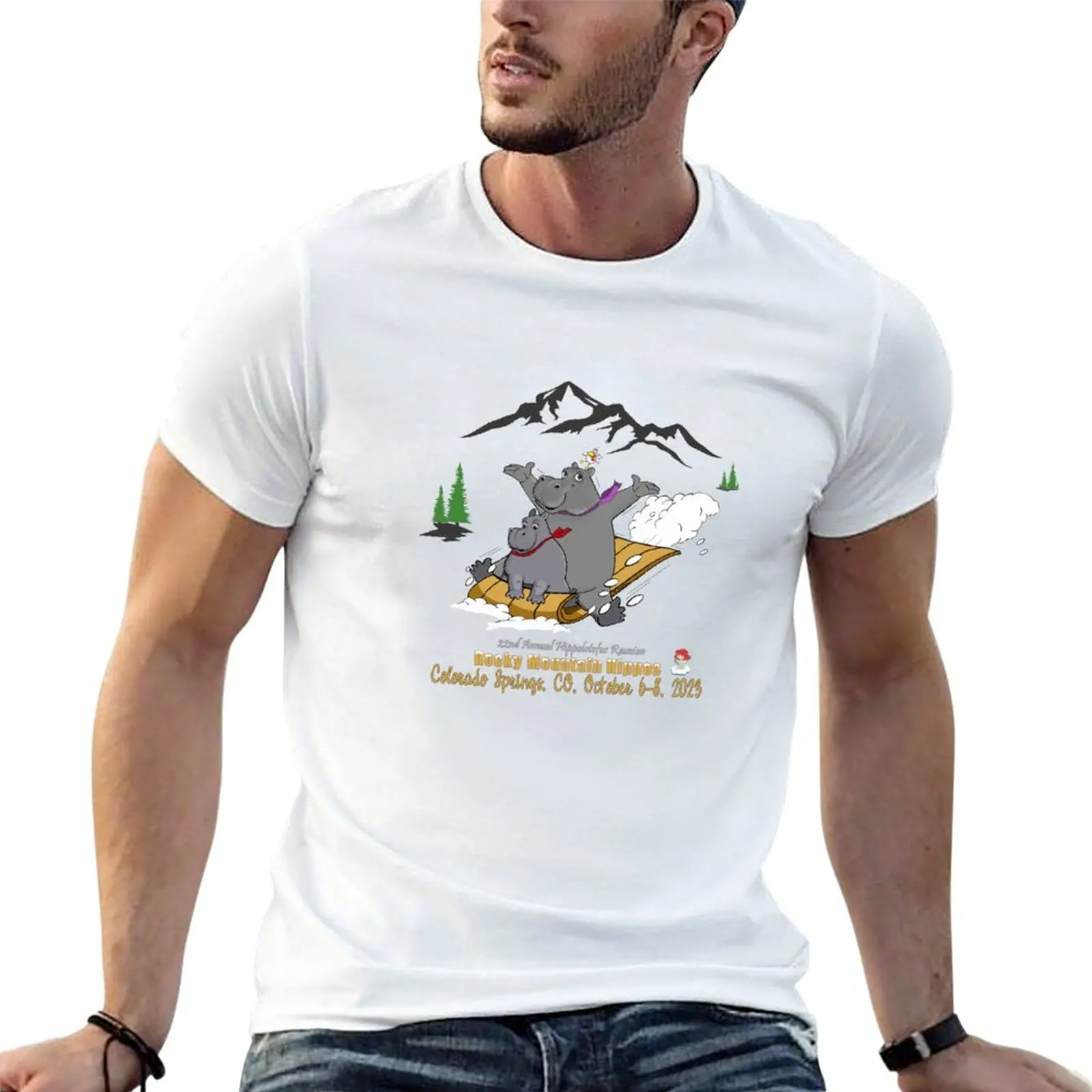 New (White/Light Color) Hippolotofus 2023 Reunion Design T-Shirt anime clothes customized t shirts Short sleeve tee men
New (White/Light Color) Hippolotofus 2023 Reunion Design T-Shirt anime clothes customized t shirts Short sleeve tee men