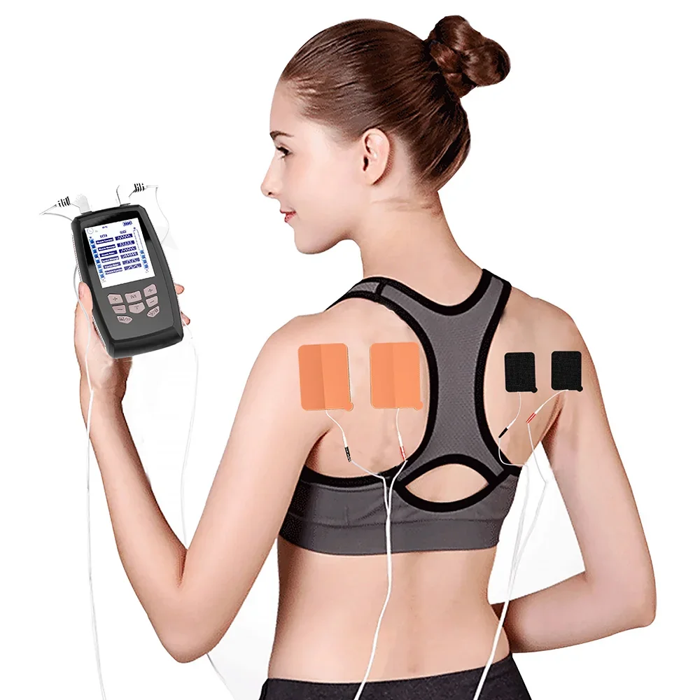 

12 Modes EMS Electric Muscle Therapy Stimulator Tens Unit Machine Meridian Physiotherapy Pulse Abdominal Prostate Body Massager