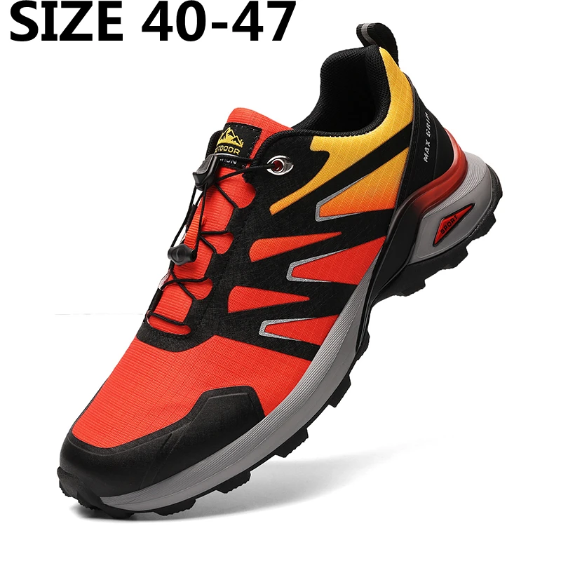 Men's Hiking Shoes Waterproof Lightweight Sneaker Outdoor Anti Slip Cushioning Trail Walking Men Sneakers Big Size 40-50
Men's Hiking Shoes Waterproof Lightweight Sneaker Outdoor Anti Slip Cushioning Trail Walking Men Sneakers Big Size 40-50
