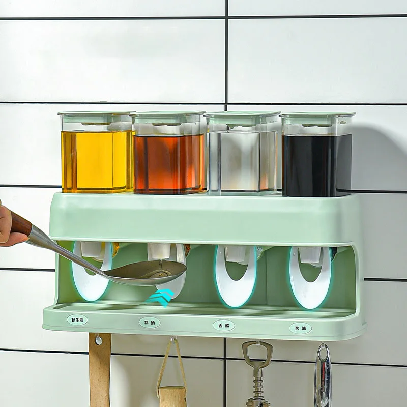 Wall Mounted Large Capacity Seasoning Box Sealed Dustproof Seasoning Rack Multi Grid Seasoning Storage Box Kitchen Supplies
Wall Mounted Large Capacity Seasoning Box Sealed Dustproof Seasoning Rack Multi Grid Seasoning Storage Box Kitchen Supplies