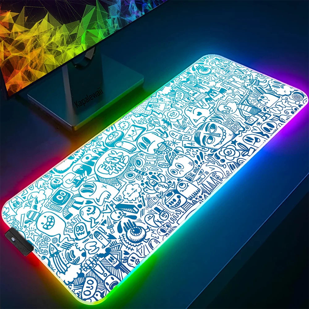 LED Line art Mausepad RGB Colorful Gaming Mousepad Gamer Speed Accessories Keyboard Pads Computer Mouse Pad Large Mouse Mat XXL
LED Line art Mausepad RGB Colorful Gaming Mousepad Gamer Speed Accessories Keyboard Pads Computer Mouse Pad Large Mouse Mat XXL