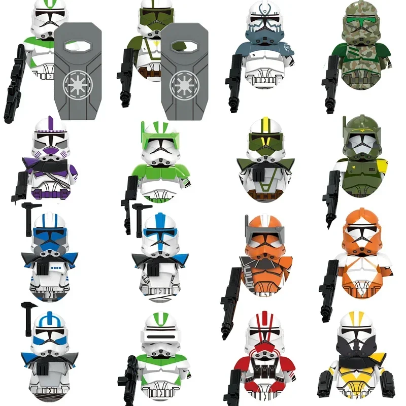 HEROCROSS X0344 X0345 X0350 X0351 Star Wars Mini Robot Figure Toy Bricks Assembling Doll Building Blocks Birthday Present
HEROCROSS X0344 X0345 X0350 X0351 Star Wars Mini Robot Figure Toy Bricks Assembling Doll Building Blocks Birthday Present