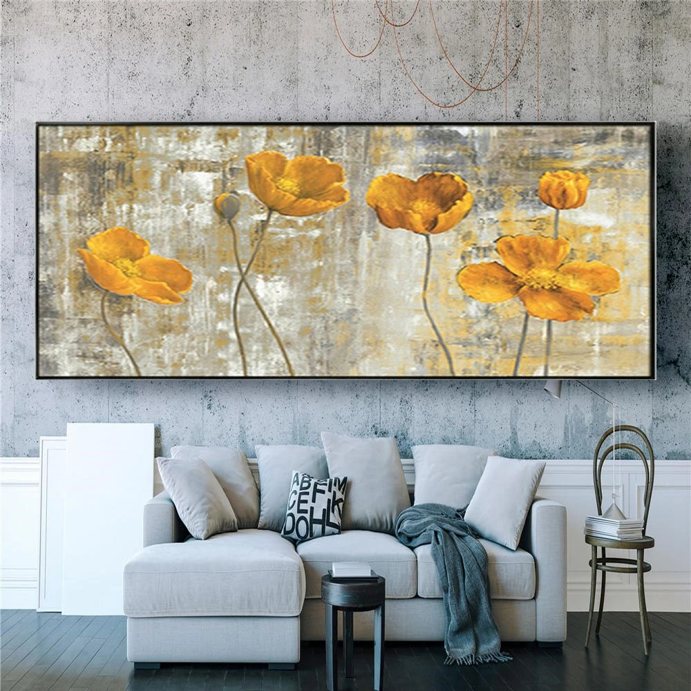 Yellow Lotus Paintings Panel Mural 100% Handpainted Oil Painting Decor Living Room Golden Flower Wall Art Decorative Home Gift
Yellow Lotus Paintings Panel Mural 100% Handpainted Oil Painting Decor Living Room Golden Flower Wall Art Decorative Home Gift