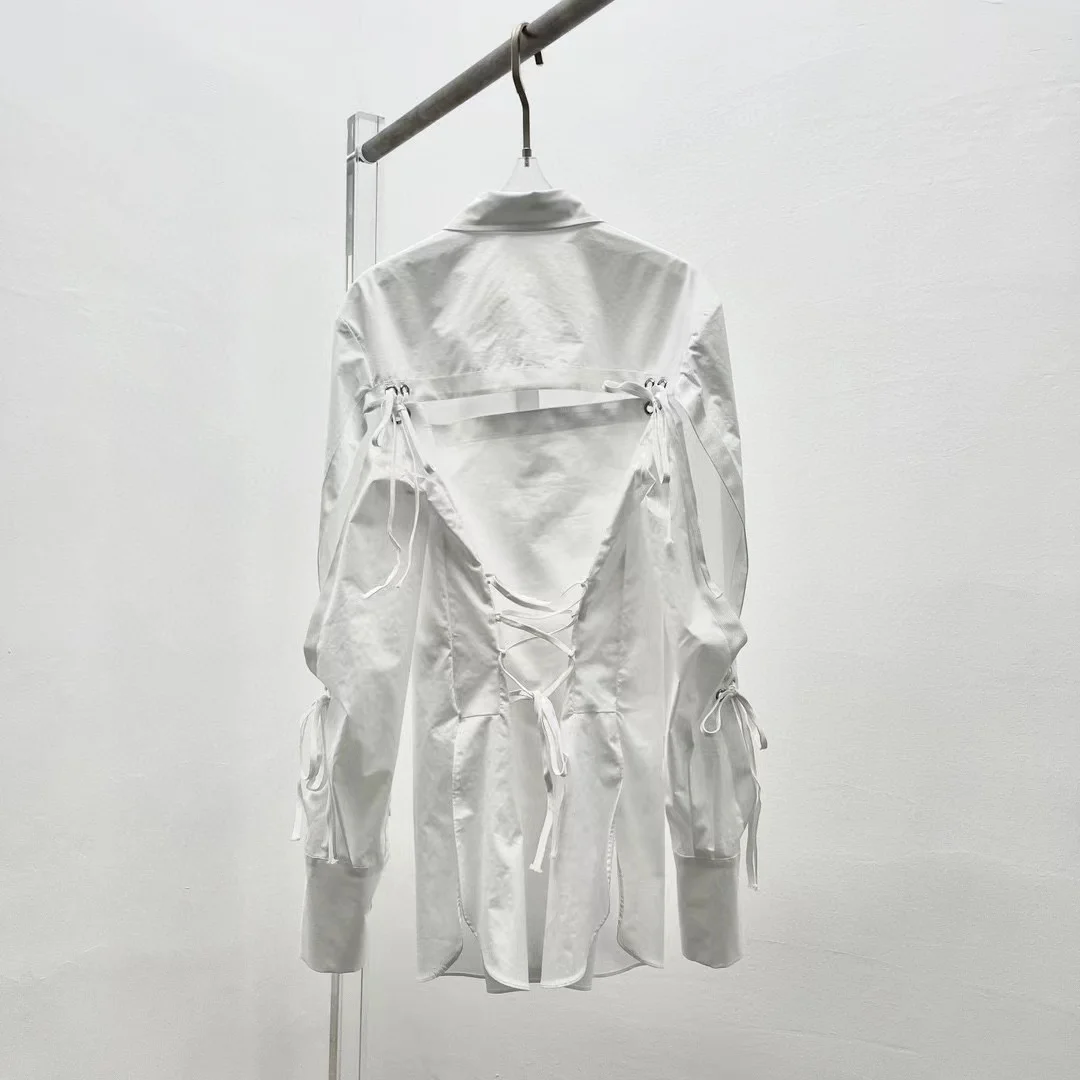 Fyion Fashion Luxury Long White Blouse 2023 Summer Spring New Design Women Runway High Quality Long Sleeves Blouse
Fyion Fashion Luxury Long White Blouse 2023 Summer Spring New Design Women Runway High Quality Long Sleeves Blouse