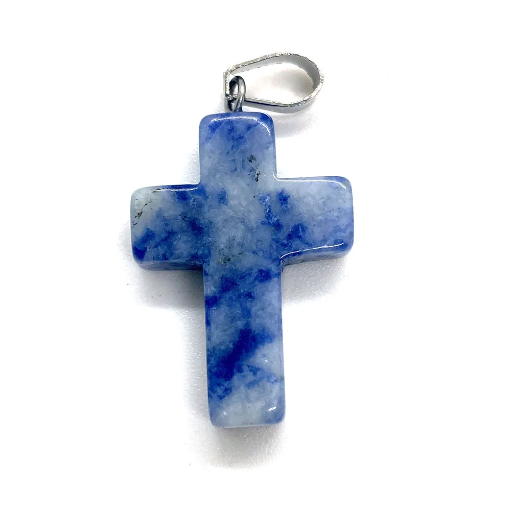 5 Pcs Natural Stone Delicate Cross Pendant for Charm Ladies Bracelet Necklace and Earrings DIY Jewelry Accessories 18x29mm
5 Pcs Natural Stone Delicate Cross Pendant for Charm Ladies Bracelet Necklace and Earrings DIY Jewelry Accessories 18x29mm