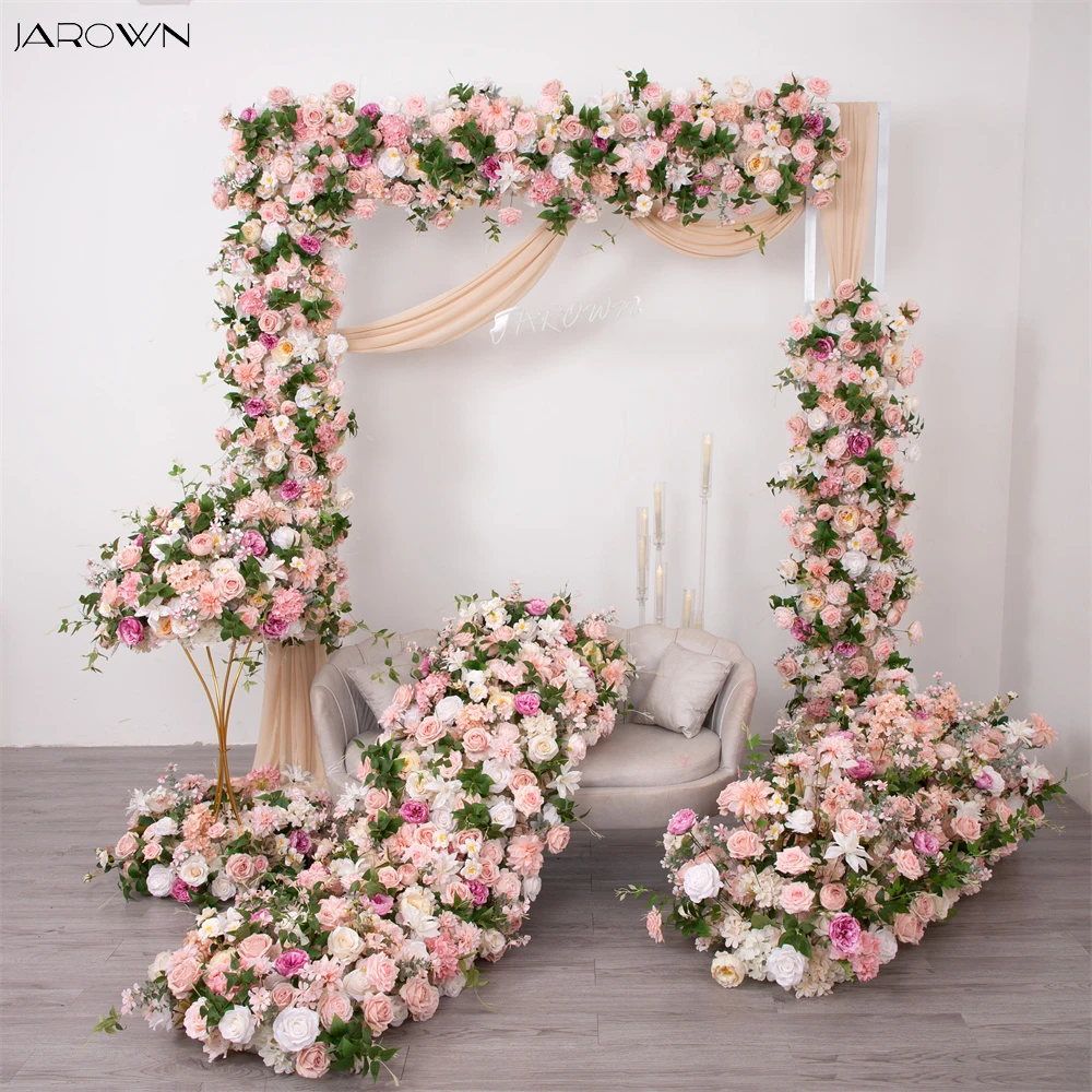 Wedding Party Decoration Luxury Style Pink Rose White Floral Arrangement for Event Backdrop Decor Stage Table Centerpieces
Wedding Party Decoration Luxury Style Pink Rose White Floral Arrangement for Event Backdrop Decor Stage Table Centerpieces
