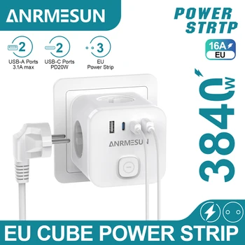 7-in-1 EU Power Strip
