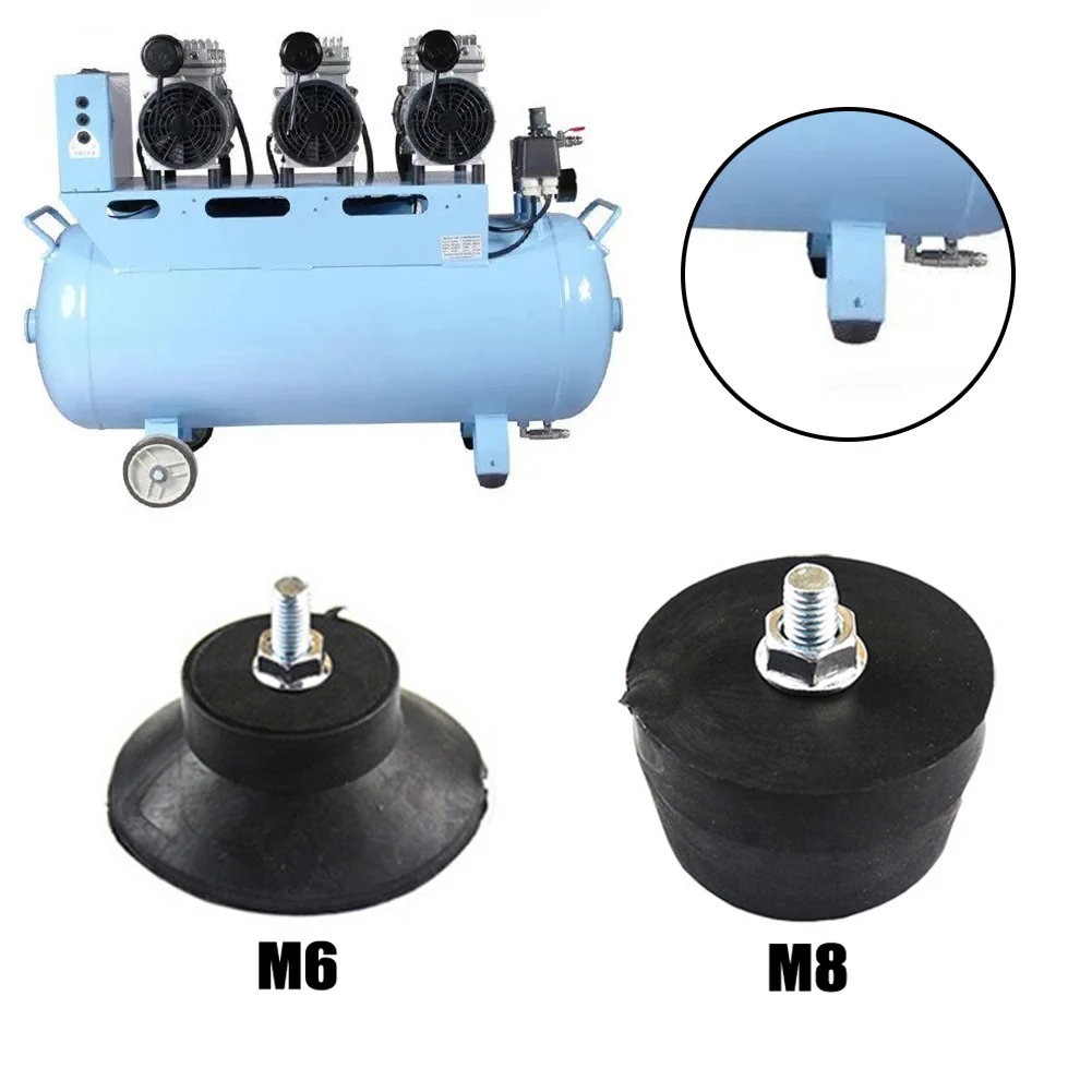 Air Compressor Foot Pad Shockproof Components Replacement Accessories Shockproof Rubber Metal Black M6 M8
Air Compressor Foot Pad Shockproof Components Replacement Accessories Shockproof Rubber Metal Black M6 M8