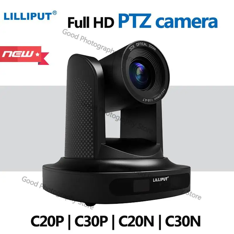 Lilliput Full HD PTZ Webcast Camera Camcorder Video Conference Camera 20X/30X Optical Zoom for Live Streaming 3G-SDI Output
Lilliput Full HD PTZ Webcast Camera Camcorder Video Conference Camera 20X/30X Optical Zoom for Live Streaming 3G-SDI Output