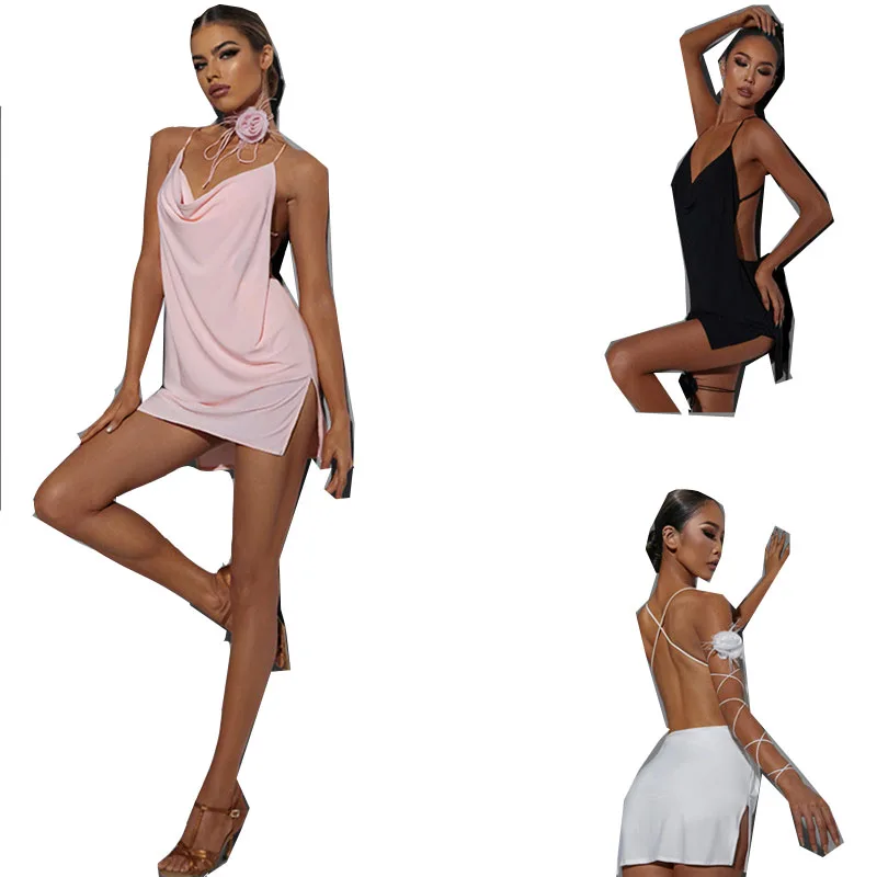 latin dress pink white black sexy latin competition dress Salsa Samba Rumba dress 2337
latin dress pink white black sexy latin competition dress Salsa Samba Rumba dress 2337