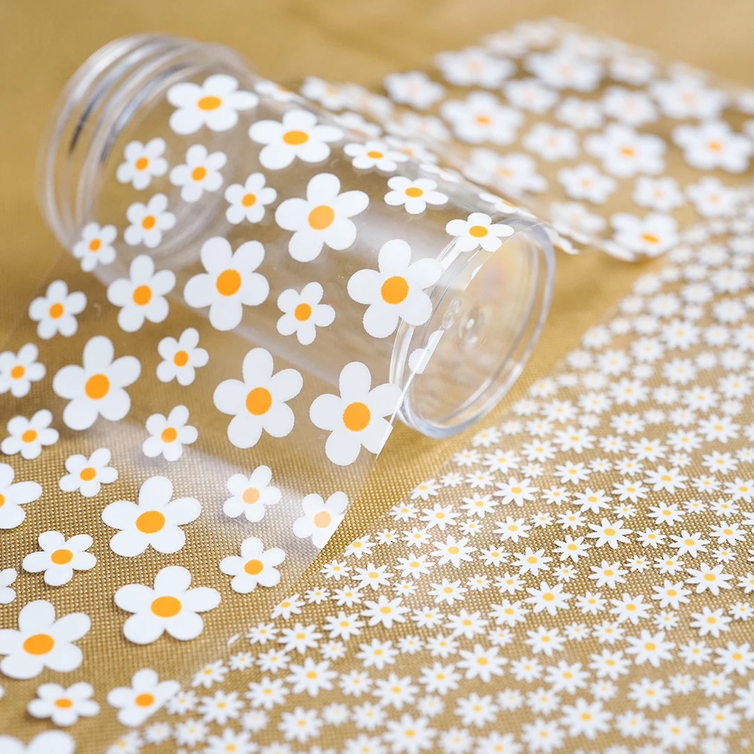 Nail Art Daisy Sun Flower Foil Paper Transfer 4*100CM Nail Stickers and Decals Design DIY Sliders Decor Foils Manicure Summer
Nail Art Daisy Sun Flower Foil Paper Transfer 4*100CM Nail Stickers and Decals Design DIY Sliders Decor Foils Manicure Summer