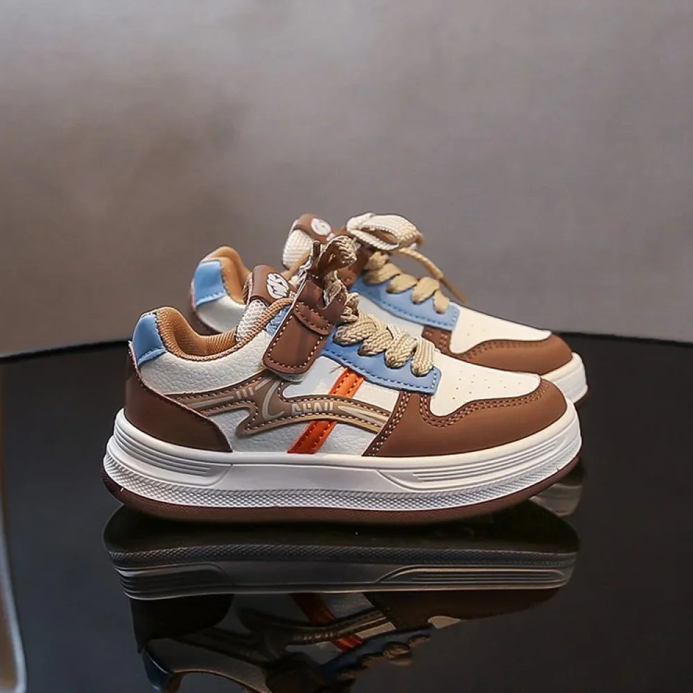 أحذية رياضية من جلد البولي يوريثان للأطفال، أحذية رياضية عصرية للمراهقين، أحذية رياضية مضادة للانزلاق ومقاومة للماء للأولاد والبنات أحذية رياضية من جلد البولي يوريثان للأطفال، أحذية رياضية عصرية للمراهقين، أحذية رياضية مضادة للانزلاق ومقاومة للماء للأولاد والبنات