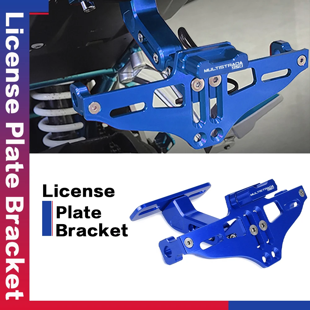 New For DUCATI MULTISTRADA 950 2017-2018 License Plate Holder Bracket Rear Tail Tidy Fender Eliminator Registration Plate kit
New For DUCATI MULTISTRADA 950 2017-2018 License Plate Holder Bracket Rear Tail Tidy Fender Eliminator Registration Plate kit