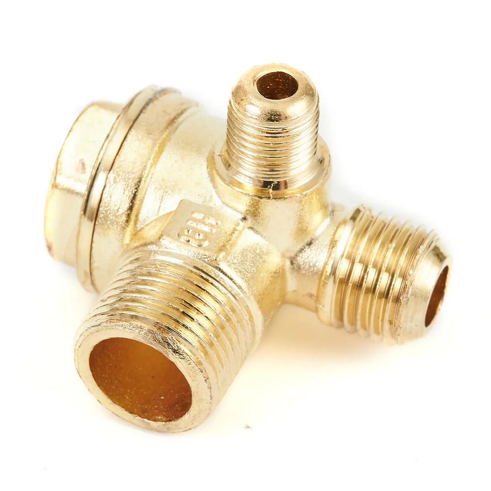 1pc 3 Port Check Valve Zinc Alloy Male 16mm 14mm 10mm Thread Connector Tool For Air Compressor Corrosion Resistance
1pc 3 Port Check Valve Zinc Alloy Male 16mm 14mm 10mm Thread Connector Tool For Air Compressor Corrosion Resistance