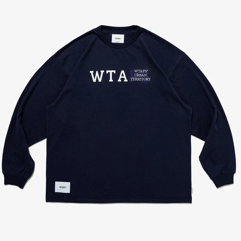 Japanese WTAPS Round Neck Long Sleeved T-shirt Men's Printed Casual Oversize T-shirt Harajuku Loose Pullover Designer Clothing
Japanese WTAPS Round Neck Long Sleeved T-shirt Men's Printed Casual Oversize T-shirt Harajuku Loose Pullover Designer Clothing
