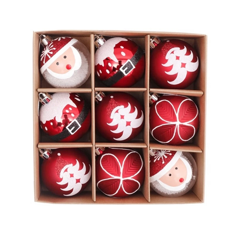 9pcs 6cm Plastic Ball Christmas Ornament Xmas Tree Hanging Pendant Desktop Decoration Home Wall Door Party Decor
9pcs 6cm Plastic Ball Christmas Ornament Xmas Tree Hanging Pendant Desktop Decoration Home Wall Door Party Decor
