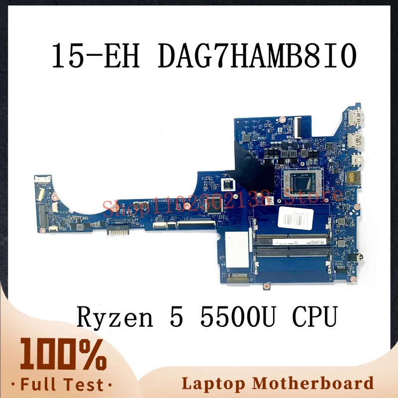 High Quality Mainboard DAG7HAMB8I0 With Ryzen 5 5500U CPU For HP Pavilion 15-EH 15Z-EH TPN-Q246 Laptop Motherboard 100%Tested OK
High Quality Mainboard DAG7HAMB8I0 With Ryzen 5 5500U CPU For HP Pavilion 15-EH 15Z-EH TPN-Q246 Laptop Motherboard 100%Tested OK