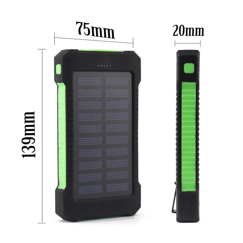 VIVO 500000mAh Solar Power Bank PD22.5W Super Fast Charging Outdoor Portable External Battery for iPhone Huawei Samsung 2026New VIVO 500000mAh Solar Power Bank PD22.5W Super Fast Charging Outdoor Portable External Battery for iPhone Huawei Samsung 2026New