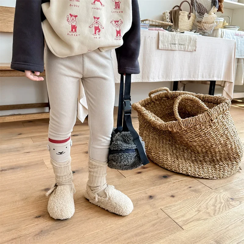Winter Girls Leggings cartoon dog thicken warm Kids Leggings Fur Lining Baby girl skinny pants
Winter Girls Leggings cartoon dog thicken warm Kids Leggings Fur Lining Baby girl skinny pants