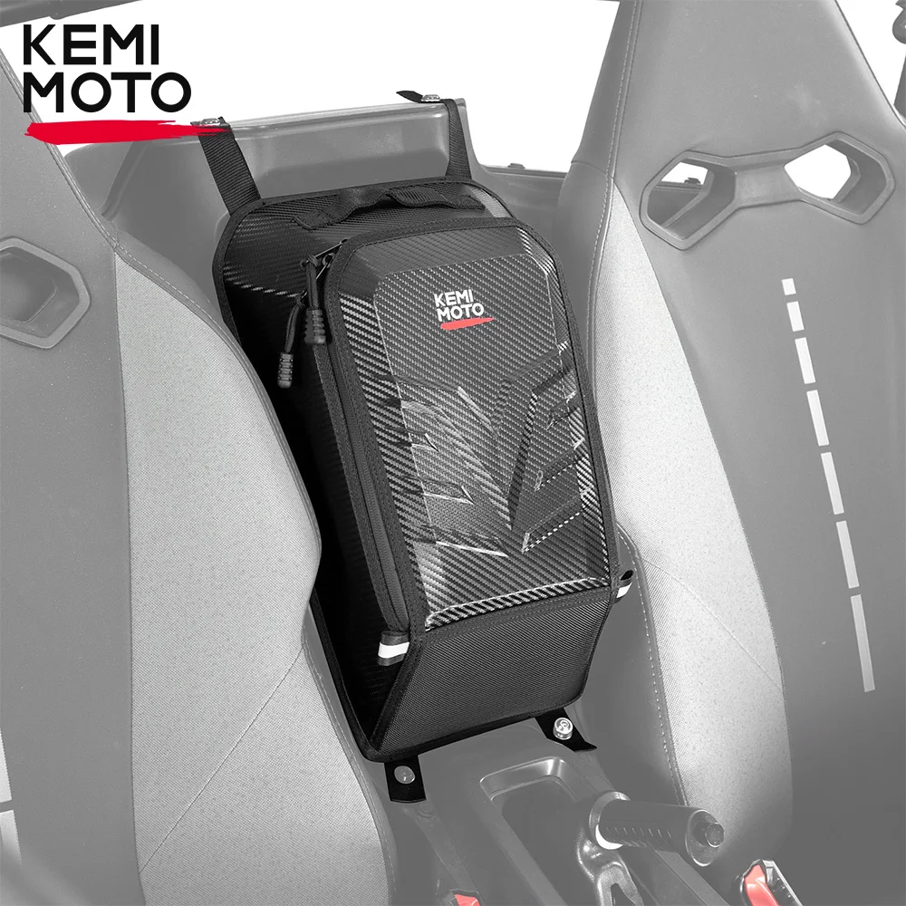 

KEMIMOTO UTV Center Seat Storage Bag For CF-Moto For CFMOTO ZForce 950 1000 SPORT H.O. HO EX EVA Rigid Material Cab Pack 2020+