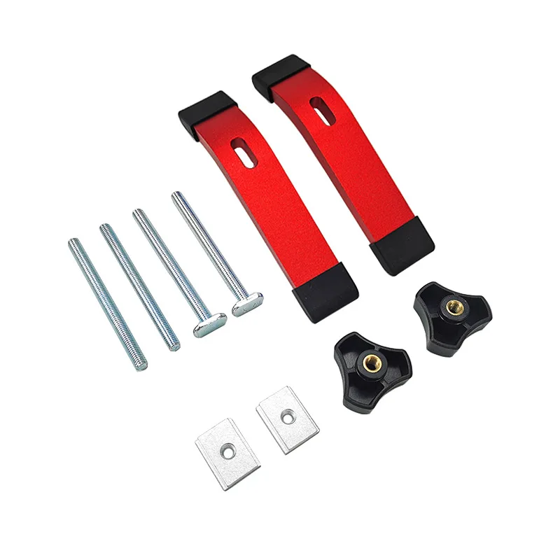 Woodworking NEW universal Jig Tools Down T-Track Hold T-Slots Platen Clamp Clamping clamp Fixed Carpenter Blocks Desktop
Woodworking NEW universal Jig Tools Down T-Track Hold T-Slots Platen Clamp Clamping clamp Fixed Carpenter Blocks Desktop
