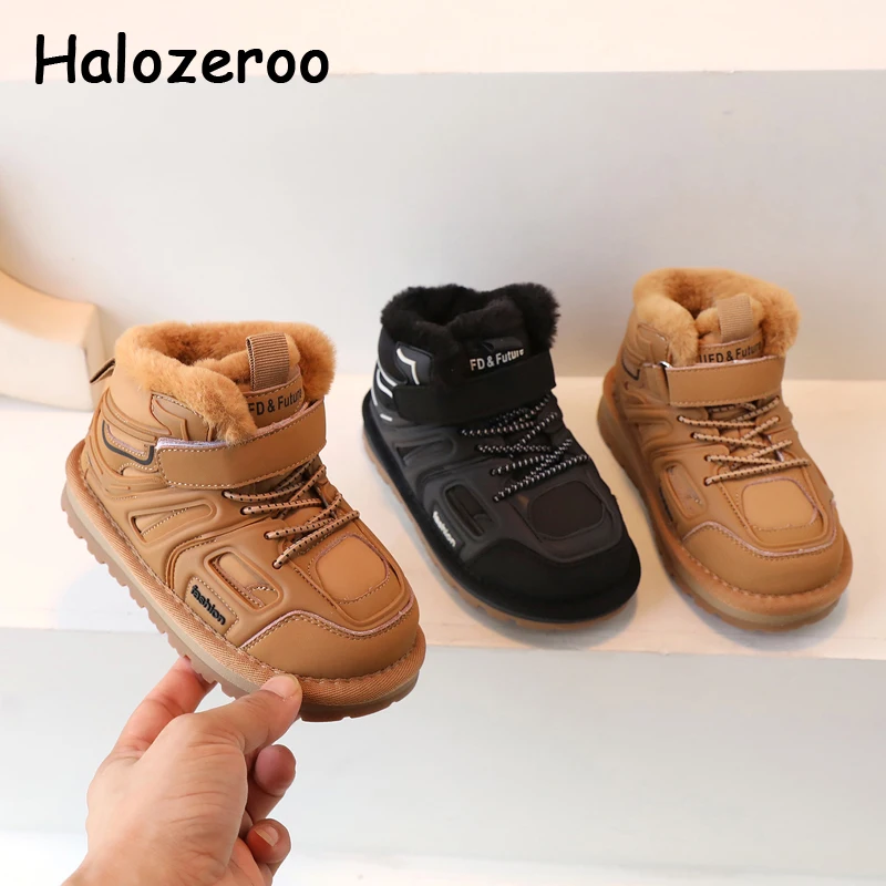 Winter New Kids Snow Boots Baby Girls Brand Black Shoes Toddler Fashion Boots Children Ankle Shoes Boys Genuine Leather Shoes
Winter New Kids Snow Boots Baby Girls Brand Black Shoes Toddler Fashion Boots Children Ankle Shoes Boys Genuine Leather Shoes