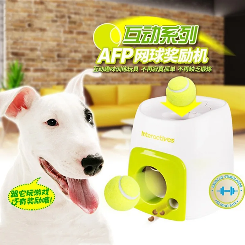 New Pet toys Tennis reward machine interactive dog accessories for small dogs mill teeth dog toys for large dogs puppy chew toy
New Pet toys Tennis reward machine interactive dog accessories for small dogs mill teeth dog toys for large dogs puppy chew toy