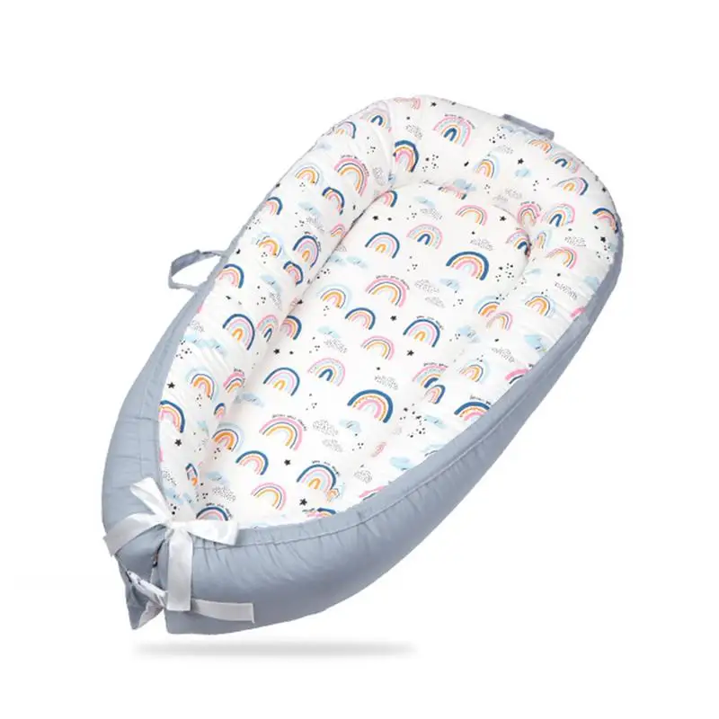90*50cm Baby Nest Bed Portable Crib Travel Foldable Bed Infant Toddler Cotton Cradle For Newborn Baby Bed Bassinet Bumper
90*50cm Baby Nest Bed Portable Crib Travel Foldable Bed Infant Toddler Cotton Cradle For Newborn Baby Bed Bassinet Bumper