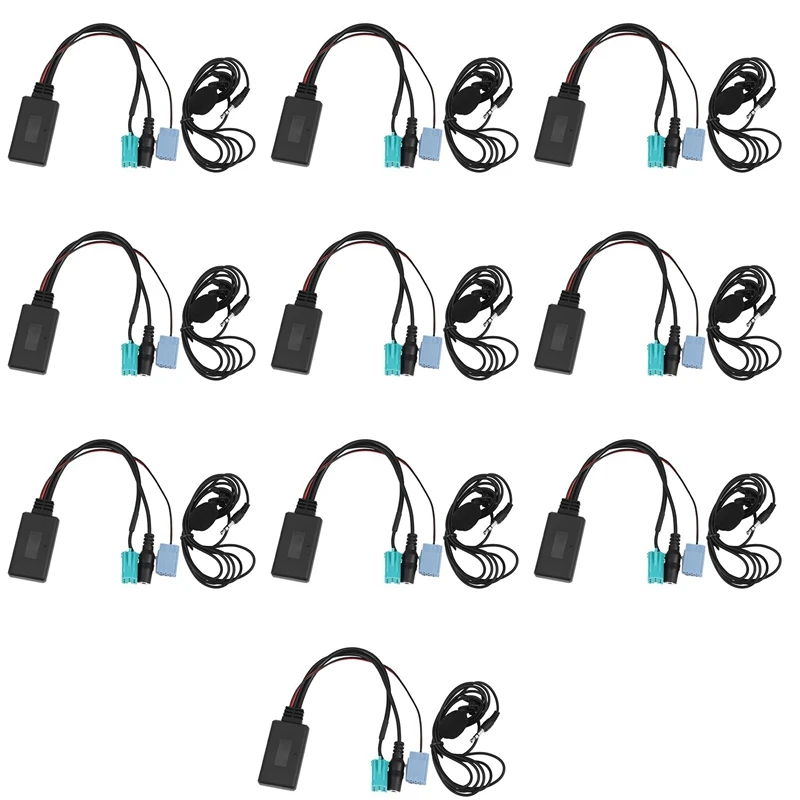10X Автомобильный Bluetooth 5,0 Aux кабель для микрофона беспроводная гарнитура адаптер для вызова для Renault 2005-2011
10X Автомобильный Bluetooth 5,0 Aux кабель для микрофона беспроводная гарнитура адаптер для вызова для Renault 2005-2011