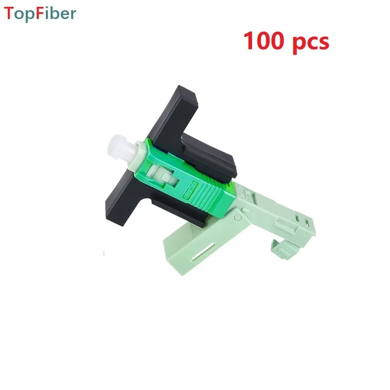 Quick 100pcs High Quality SC/APC SM Single Mode Optical Connector FTTH Cold Connector Tool Fiber Optic Embedded Fast Connnector
Quick 100pcs High Quality SC/APC SM Single Mode Optical Connector FTTH Cold Connector Tool Fiber Optic Embedded Fast Connnector